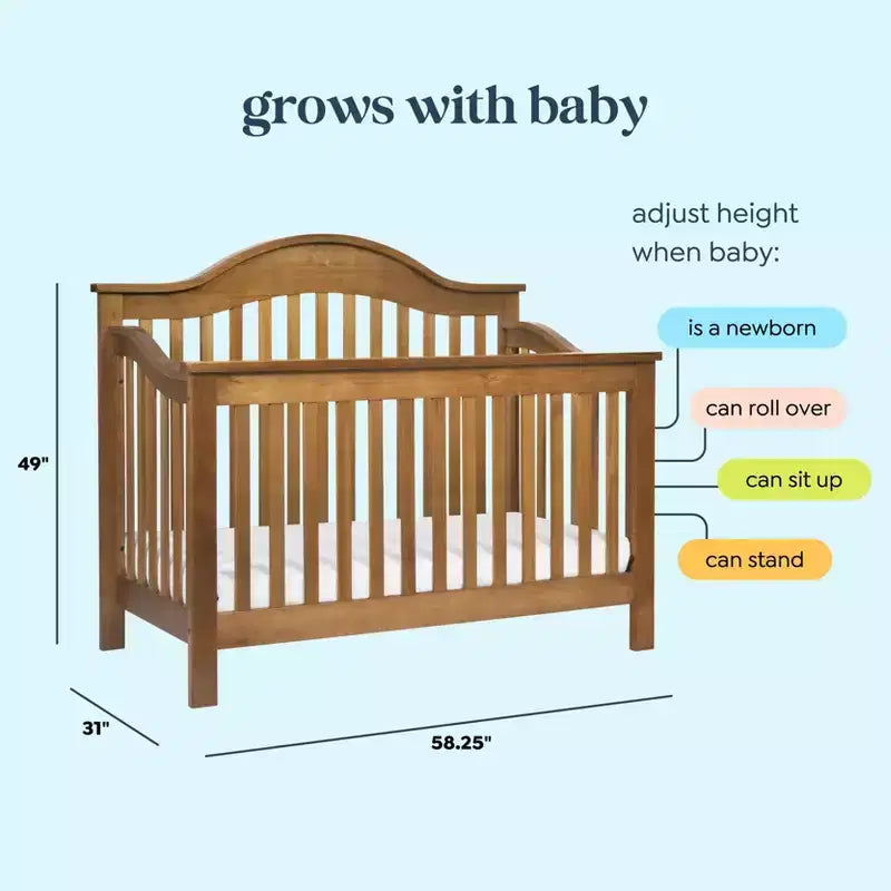Culla convertibile 4-in-1 daVinci Jayden