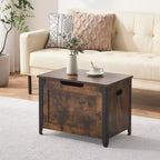 Storage Bench with Lid, Toy Box with Safety Hinge for Children's Room and Bedroom