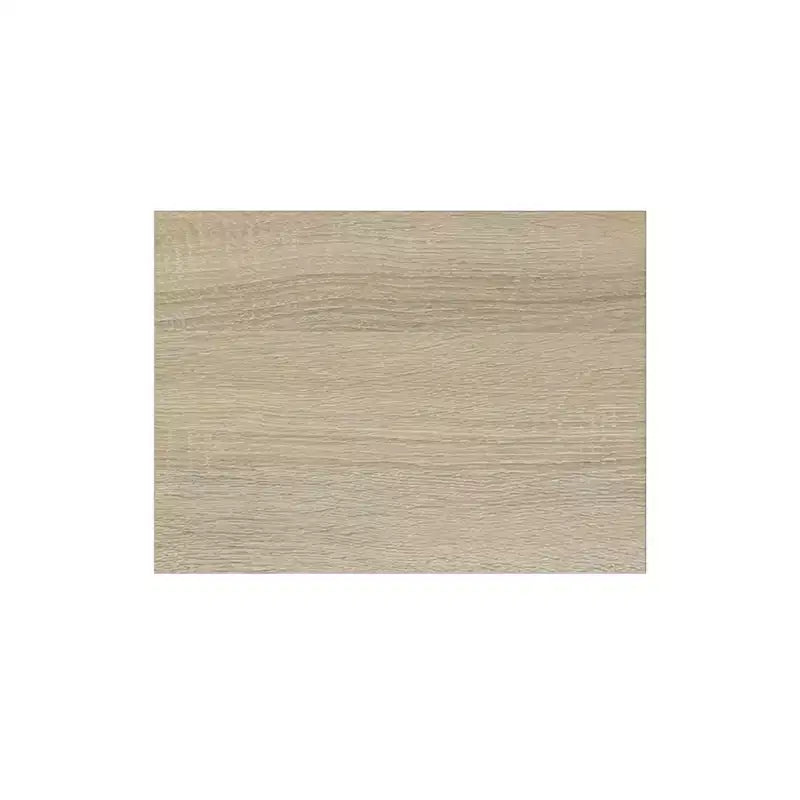 Tavolino Laterale in Legno a 2 Ripiani con Presa di Corrente Integrata e Porte USB | Scaffale Compatto da 38 cm