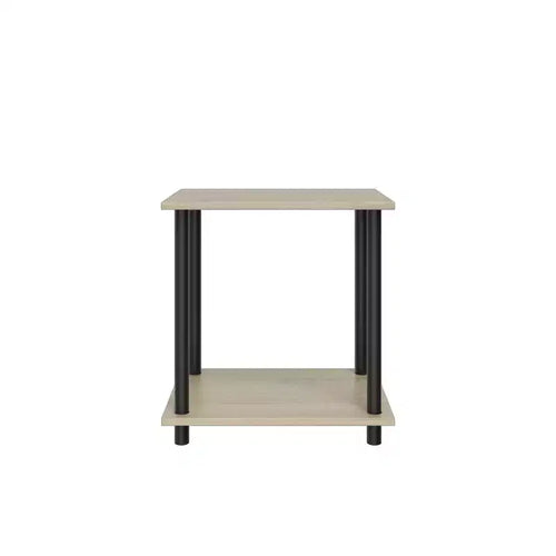 Homez 2 Tiers Wood Household Shelving Unit (14.96 in. W x 15.87 in. H x 11.02 in. D)