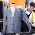 Busto Manichino Uomo con Supporto Regolabile | Busto Sartoriale per Esposizione Abiti e Cucito