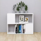 Mobile TV Bianco | Porta TV in Legno Ingegnerizzato 80 cm L x 24 cm P x 63 cm A