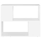 Mobile TV Bianco | Porta TV in Legno Ingegnerizzato 80 cm L x 24 cm P x 63 cm A