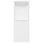 Mobile TV Bianco | Porta TV in Legno Ingegnerizzato 80 cm L x 24 cm P x 63 cm A