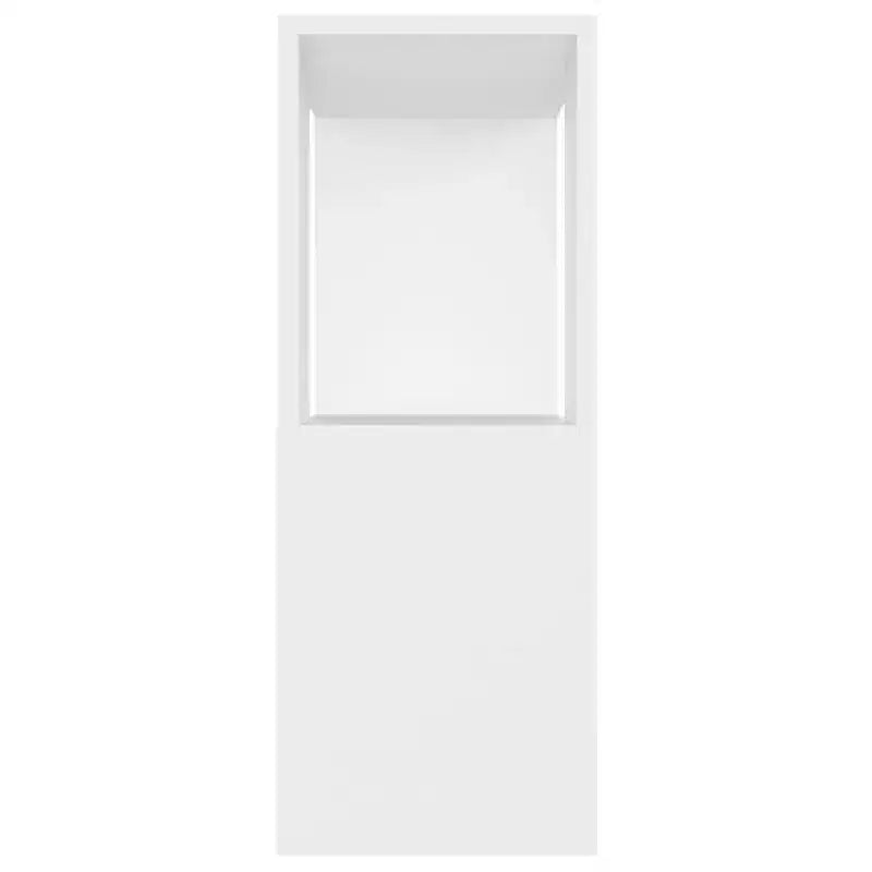 Mobile TV Bianco | Porta TV in Legno Ingegnerizzato 80 cm L x 24 cm P x 63 cm A