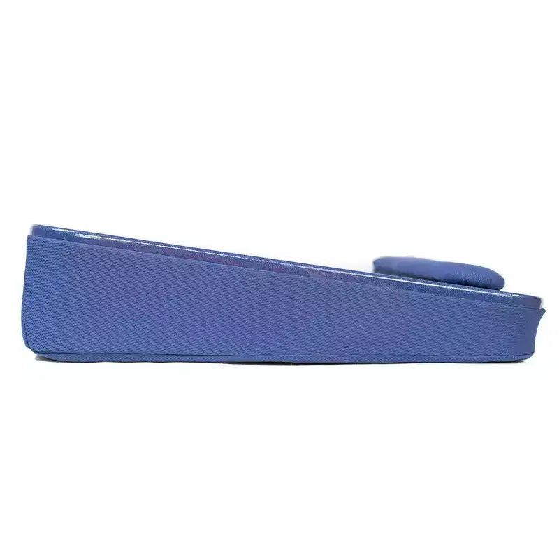Tavolino da letto multiuso con cuscino in memory foam | 49 cm L, Blu