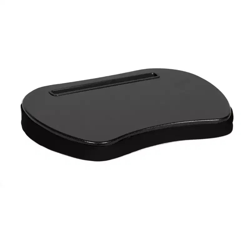 Mini Lap Desk con Memory Foam e alloggiamento per tablet | Portatile, nero, adatto per laptop da 15"