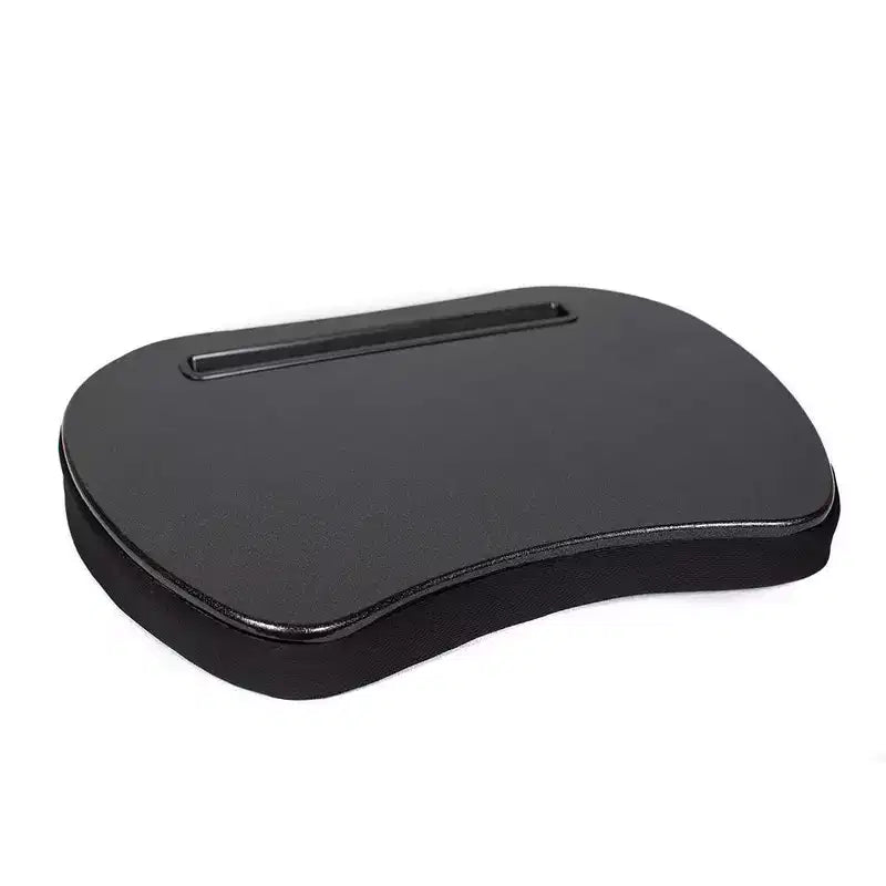 Mini Lap Desk con Memory Foam e alloggiamento per tablet | Portatile, nero, adatto per laptop da 15"