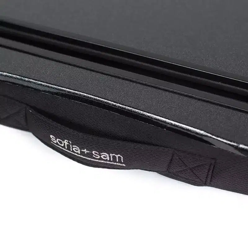 Mini Lap Desk con Memory Foam e alloggiamento per tablet | Portatile, nero, adatto per laptop da 15"